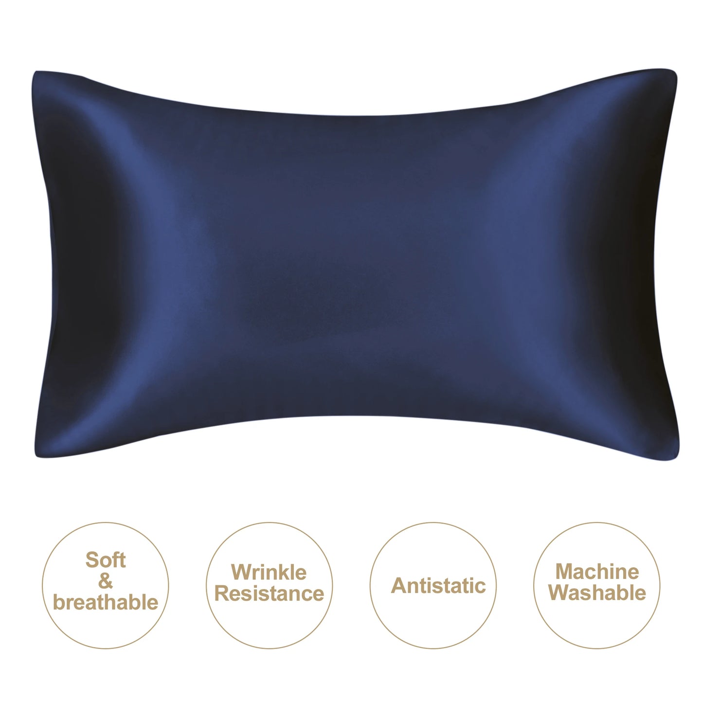 Juwensilk Silky Stain Pillowcase Silky Pillowcase Natural Silk Pillowcase Mulberry Silk Pillow Case Standard Queen K
